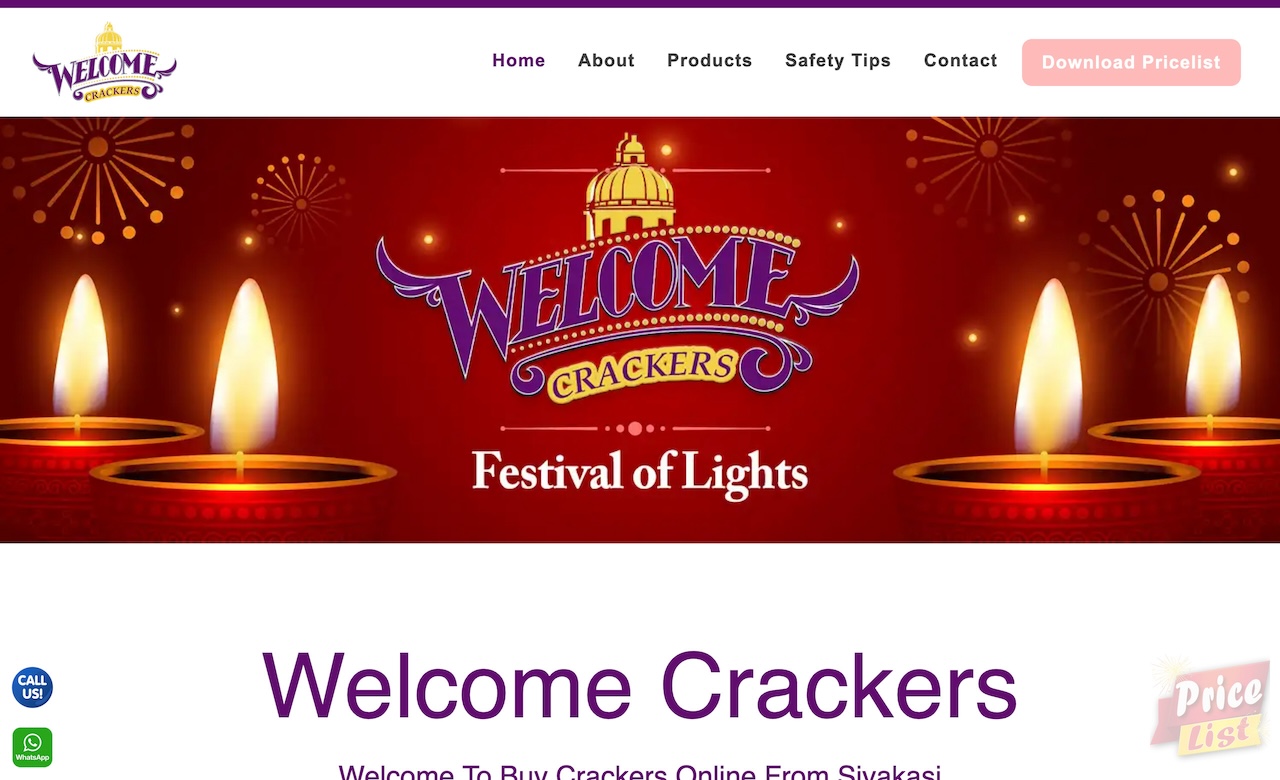 Welcome Crackers
