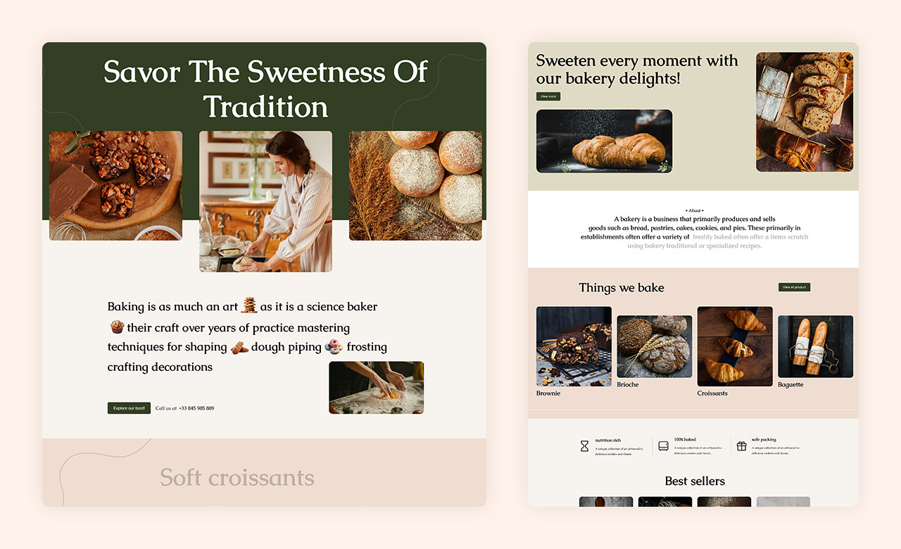 TTM Bakery and Pastry Shop Website WebFlow Template