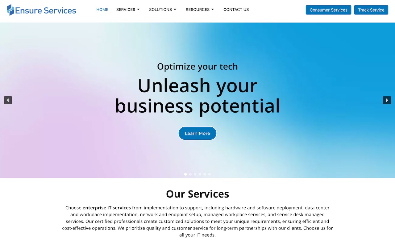 enterprise IT services