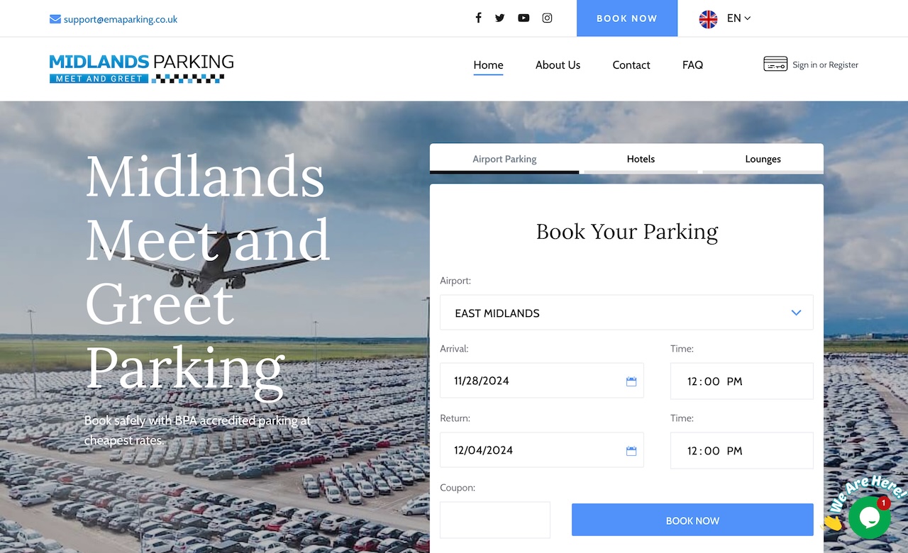 Midlands Airport Parking Ltd