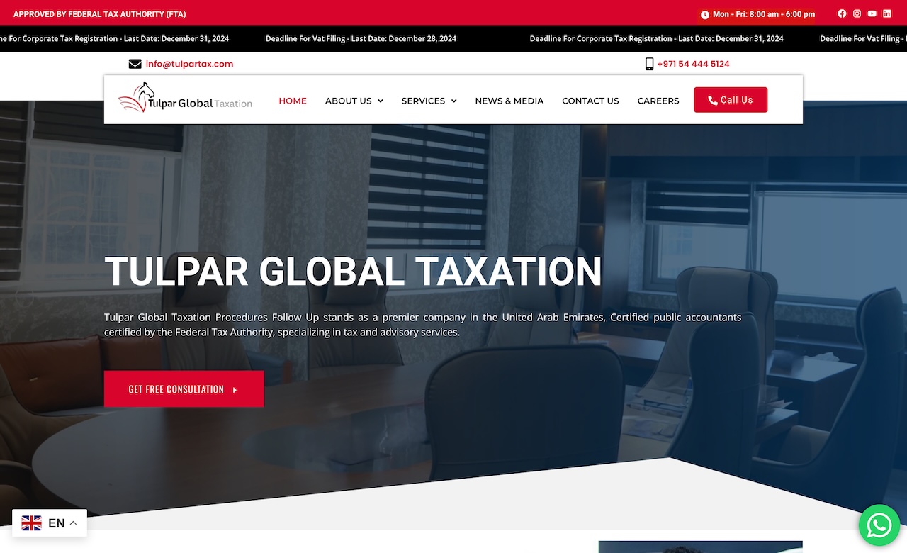 Tulpar Global Taxation