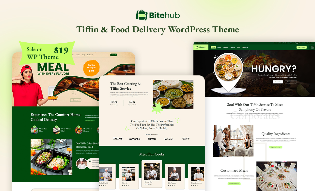 Bitehub WordPress Theme