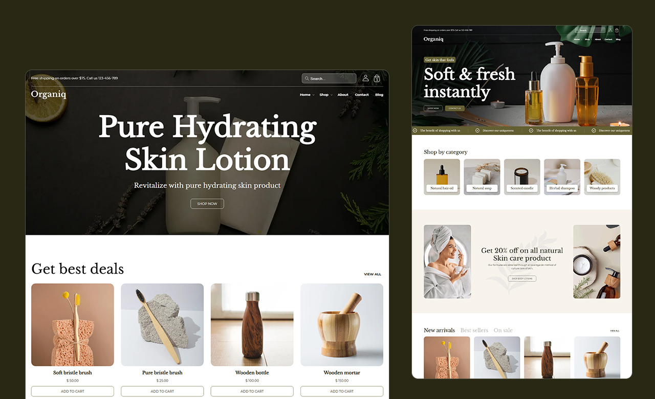 Organiq Shopify Theme