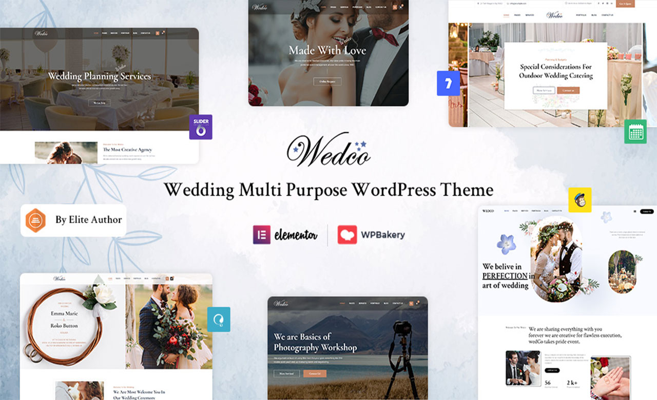 WedCo WordPress Theme 