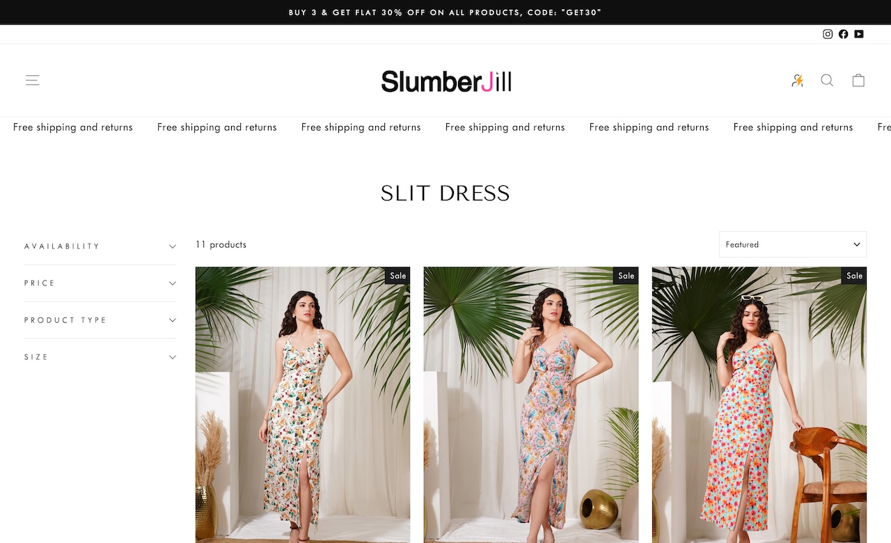 Slumberjill clothing