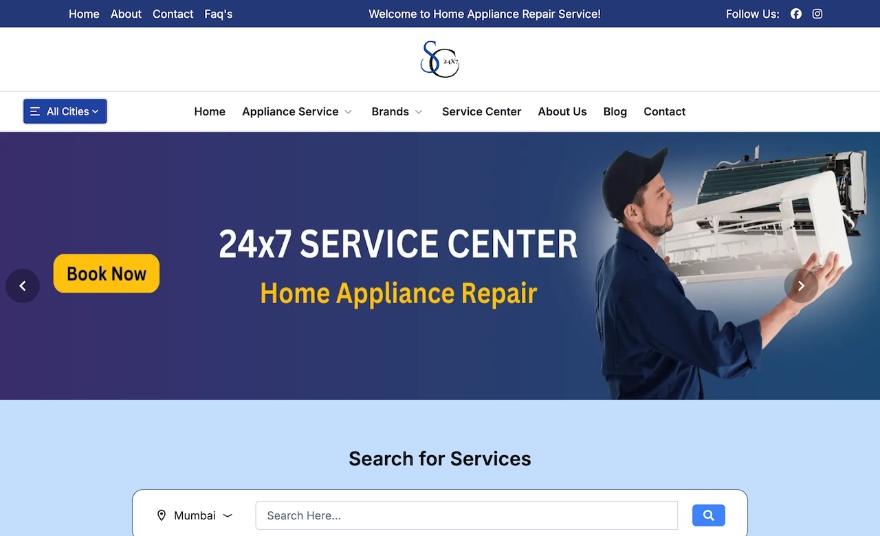 24x7 Services Centers