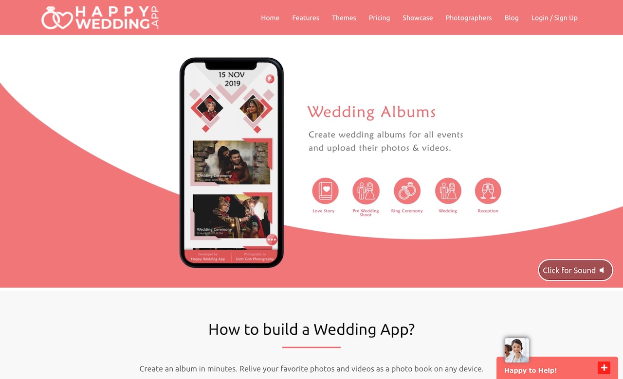 Happy Wedding App