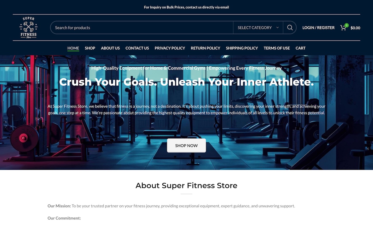 super fitness store